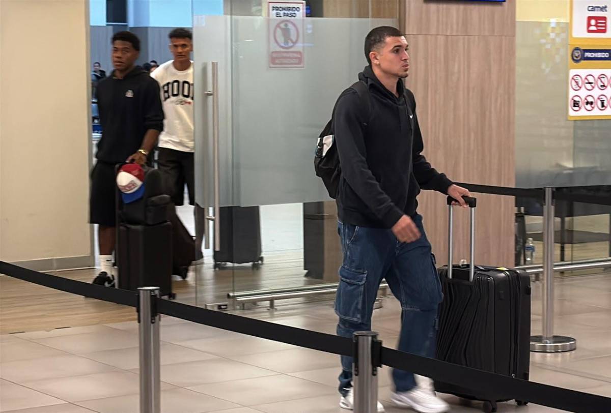 Entre risas y alegría: así fue la llegada de 'Yío', Kervin y Dereck a Honduras