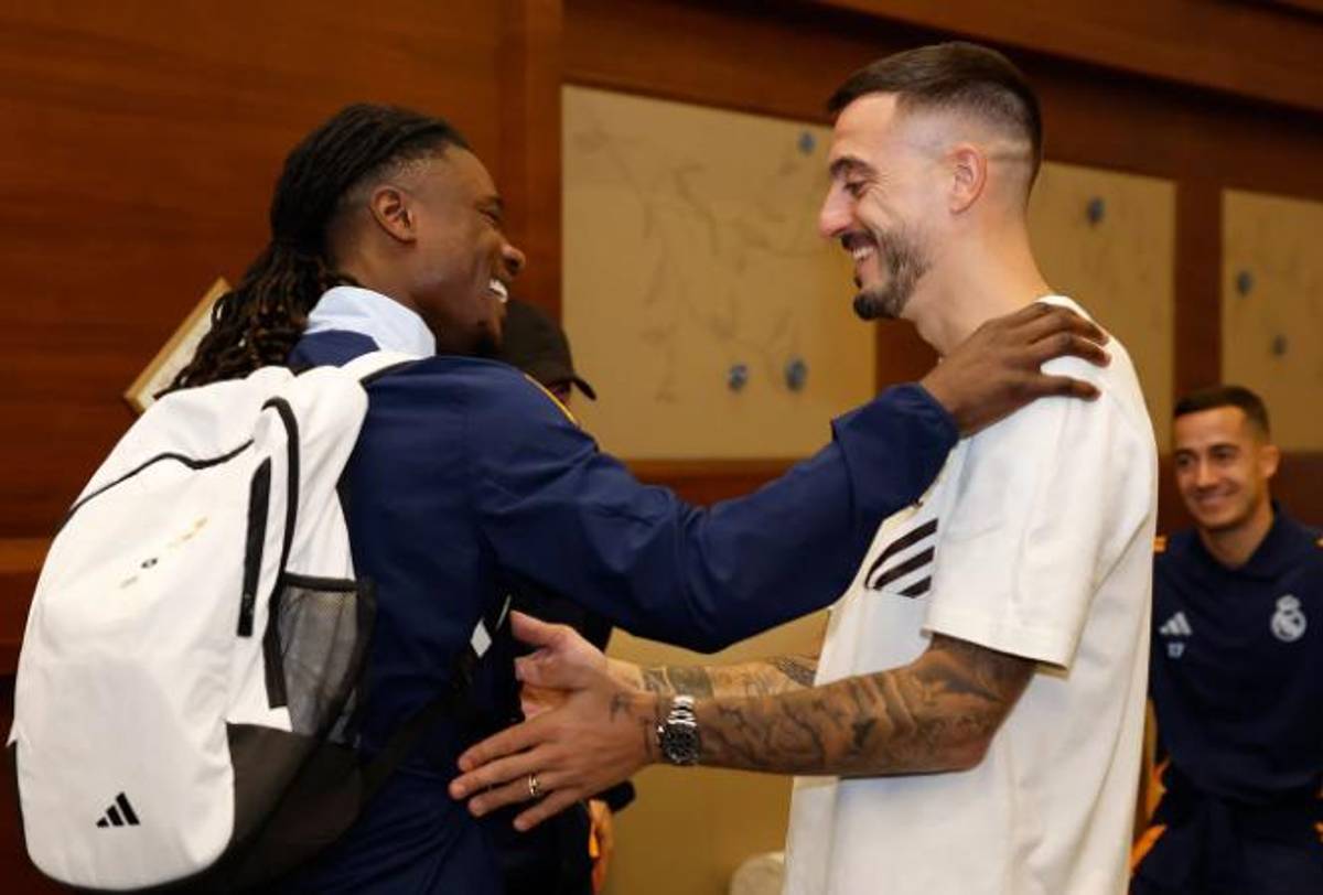 Emotivo reencuentro: el héroe de la última Champions visitó al Real Madrid antes de la final contra Pachuca en Qatar