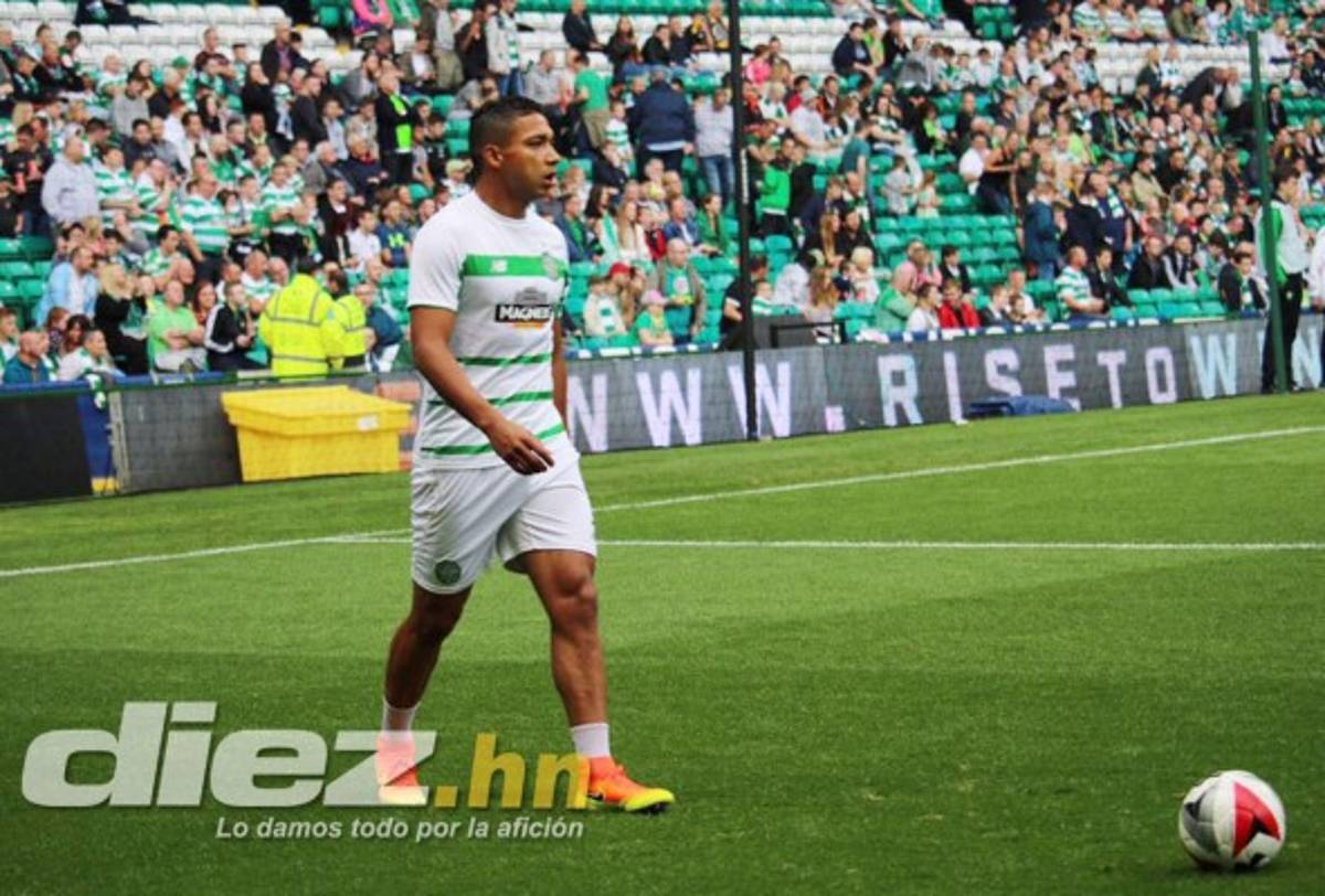 El hondureño Emilio Izaguirre y sus mejores acciones frente al campeón de la Premier