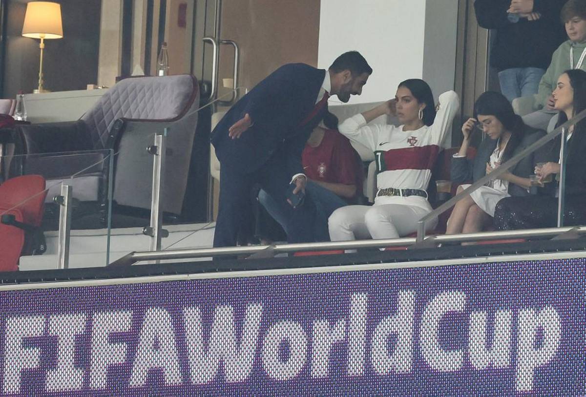 ¿Molesta? Así vivió Georgina Rodríguez la eliminación de Portugal en el Mundial y desató la polémica por Cristiano