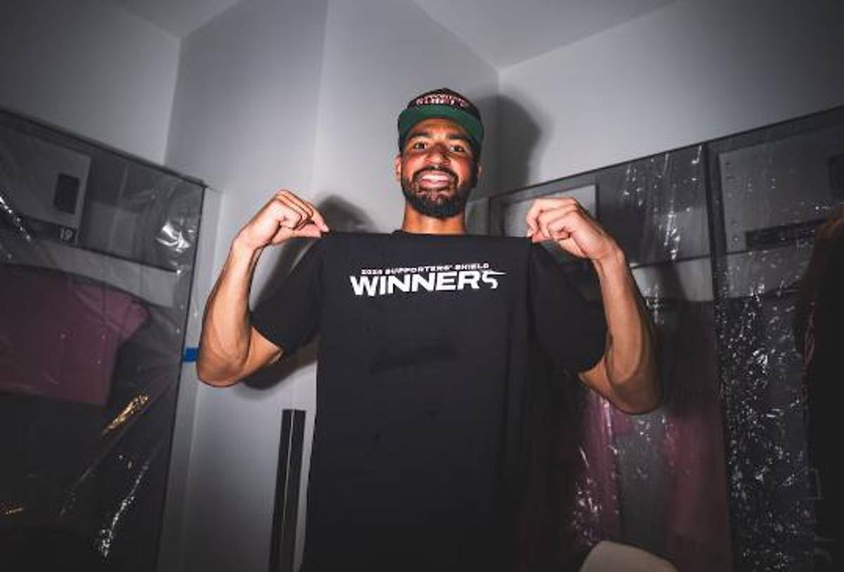 David Ruiz festejando con Messi: locura del Inter Miami tras ganar su segundo título y Beckham se rinde al argentino