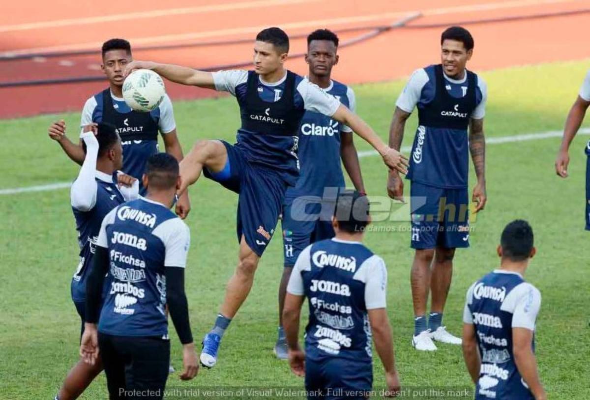 FOTOS: Los detalles más íntimos de la práctica en la Selección de Honduras