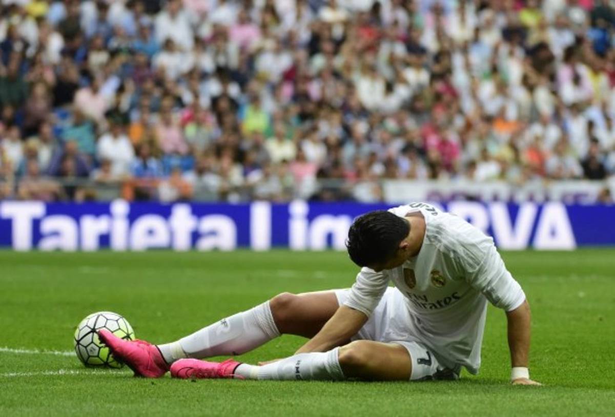 Así fue el sufrimiento de Cristiano Ronaldo ante el Málaga