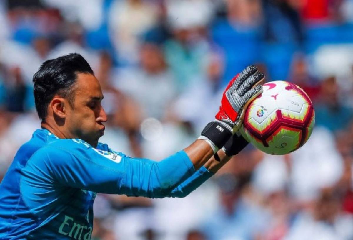 En solitario: Así se despidió Keylor Navas del Real Madrid en el Bernabéu