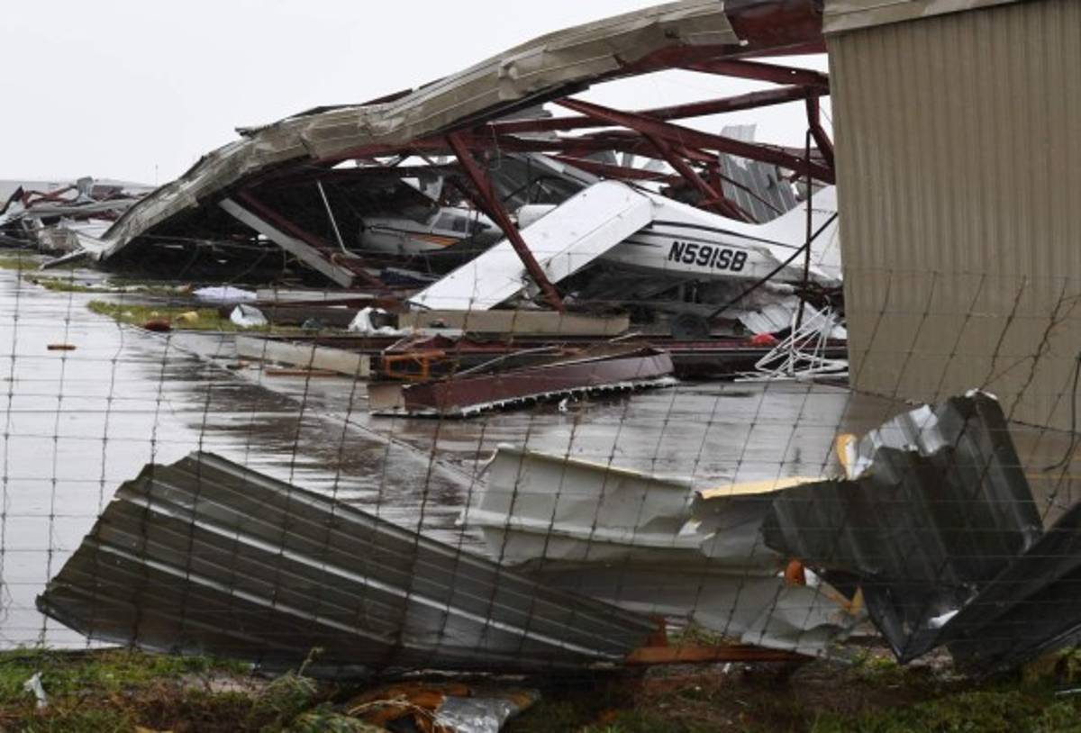 Las terribles imágenes de huracán Harvey en Texas