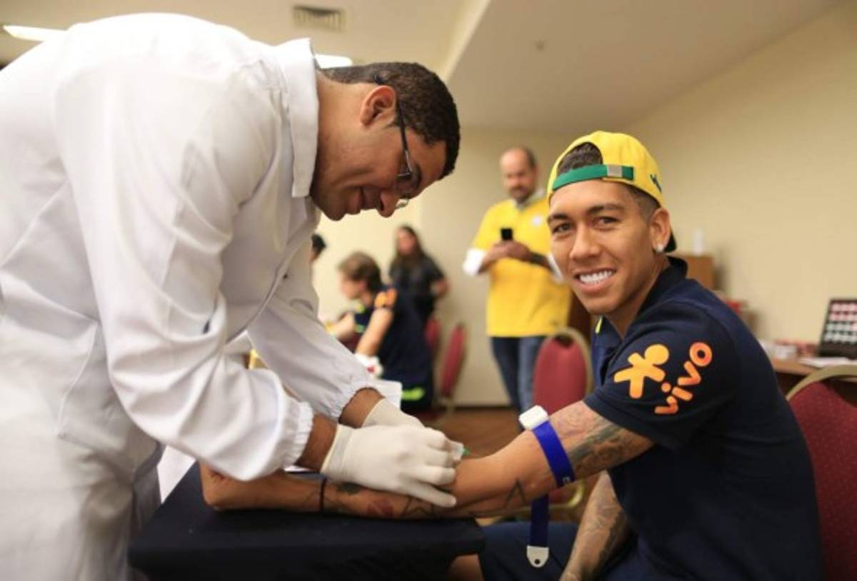 Fotos: Así se la pasan los brasileños y argentinos antes de verse las caras