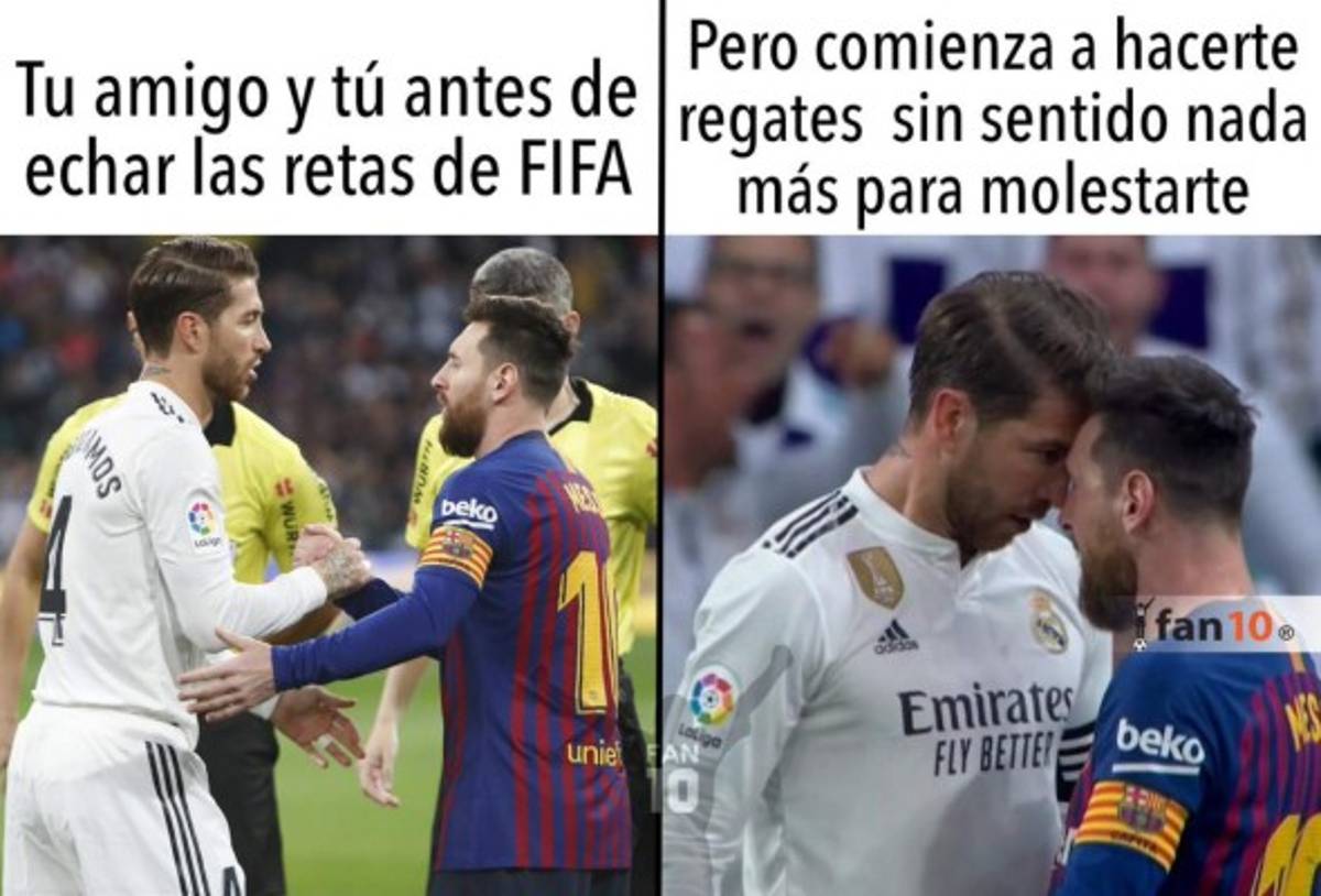 Los memes hacen pedazos al Real Madrid por otra derrota en el clásico ante Barcelona