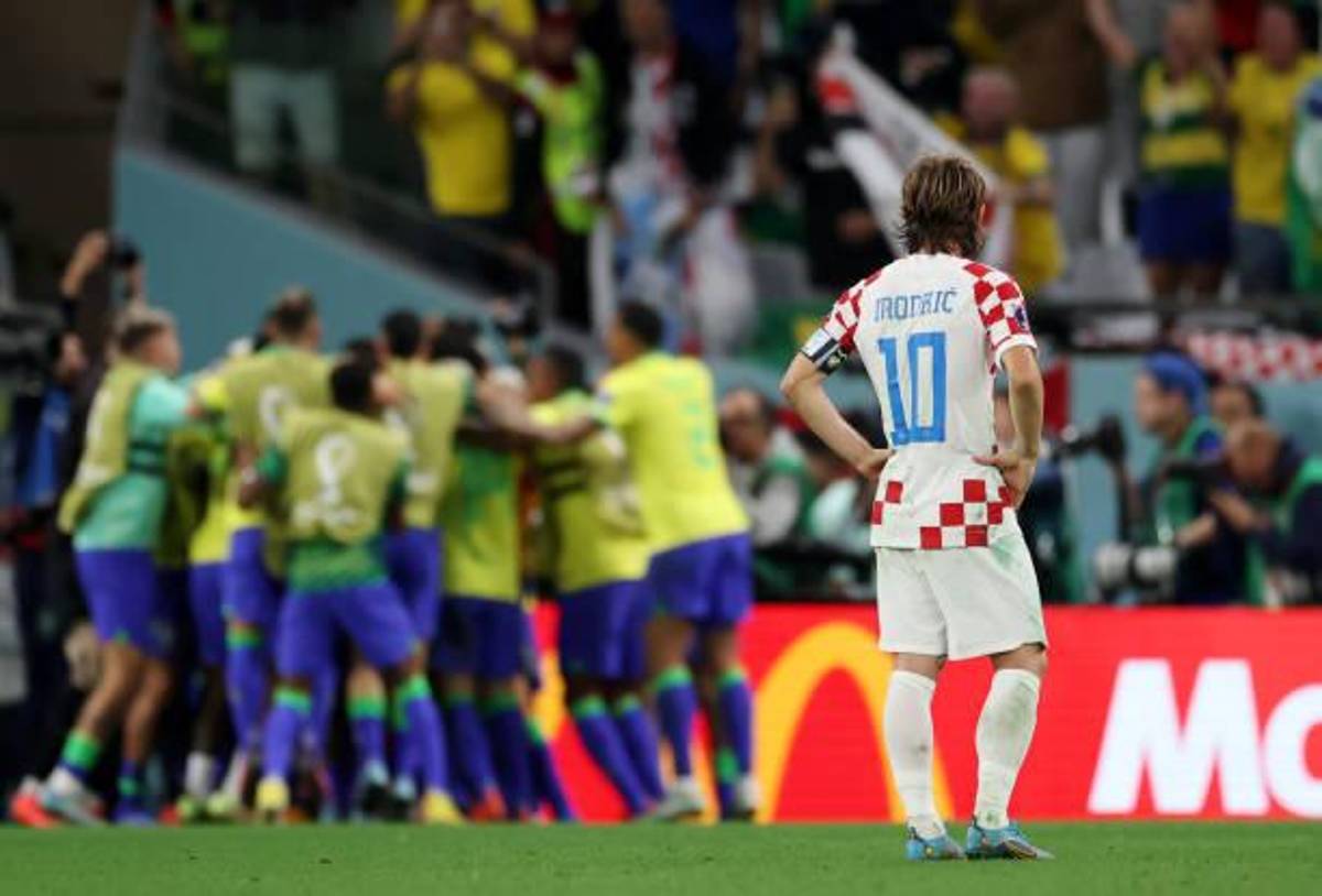 El tremendo gesto de Modric tras eliminar a Brasil, Neymar y Rodrygo destrozados; el problema de la novia del Mundial