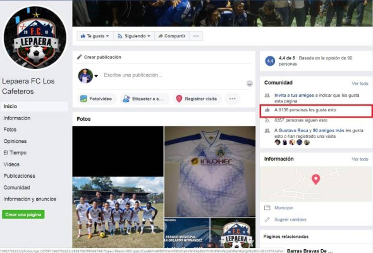 Los equipos de la Liga de Ascenso con más seguidores en su red social de Facebook
