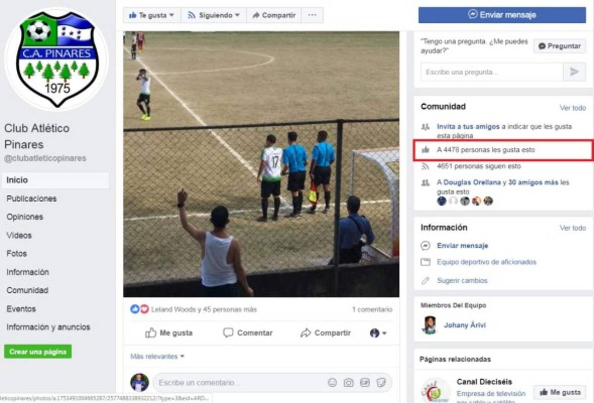 Los equipos de la Liga de Ascenso con más seguidores en su red social de Facebook