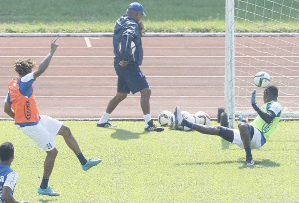 Las imágenes curiosas que dejó la última práctica de la Selección de Honduras