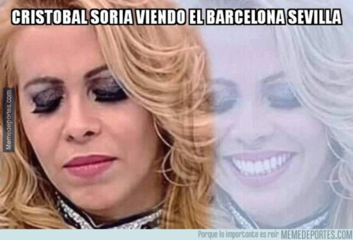 Messi, la chilena de Suárez y los divertidos memes del Barcelona-Sevilla