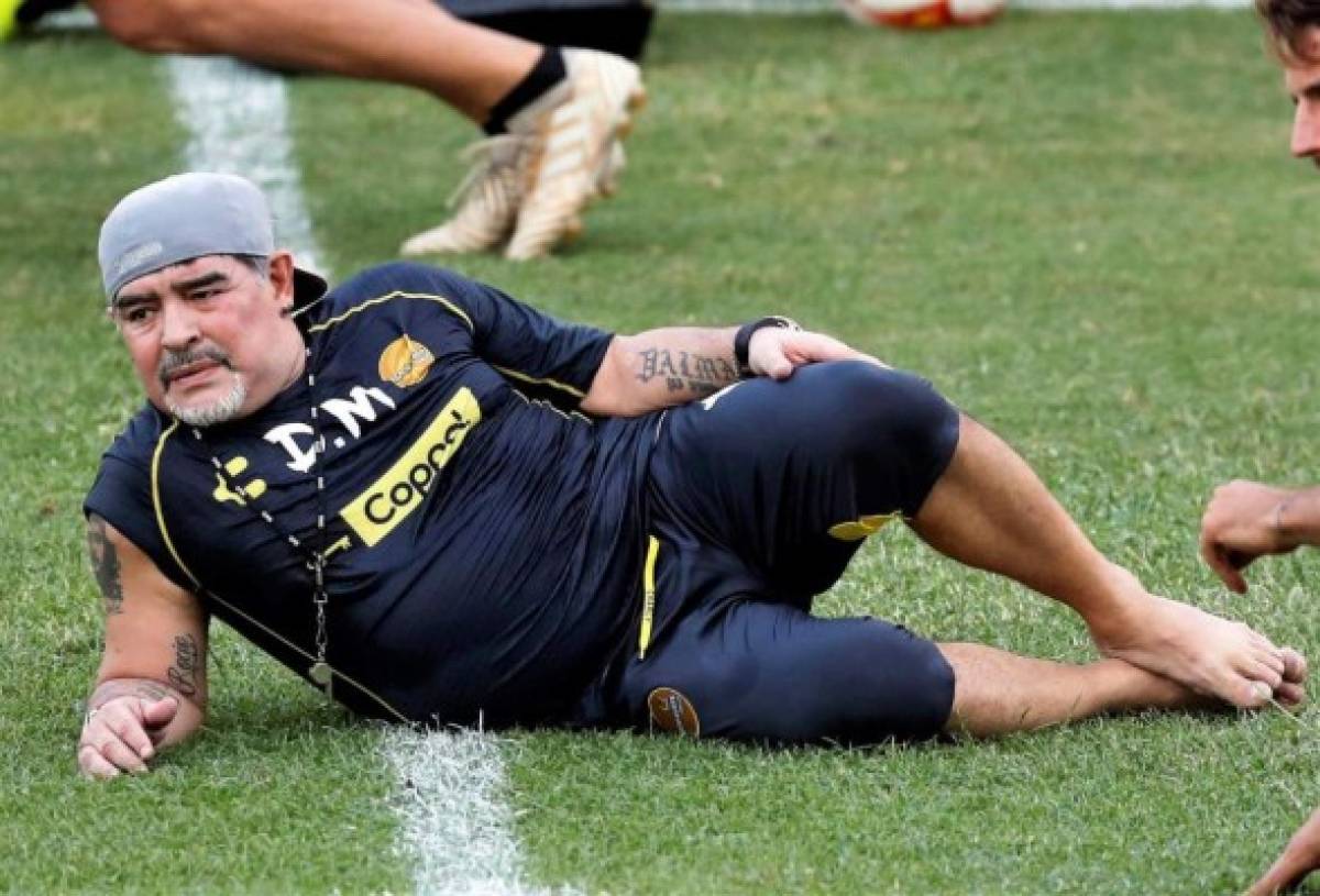 Así son los entrenamientos de Diego Maradona en Dorados de Sinaloa