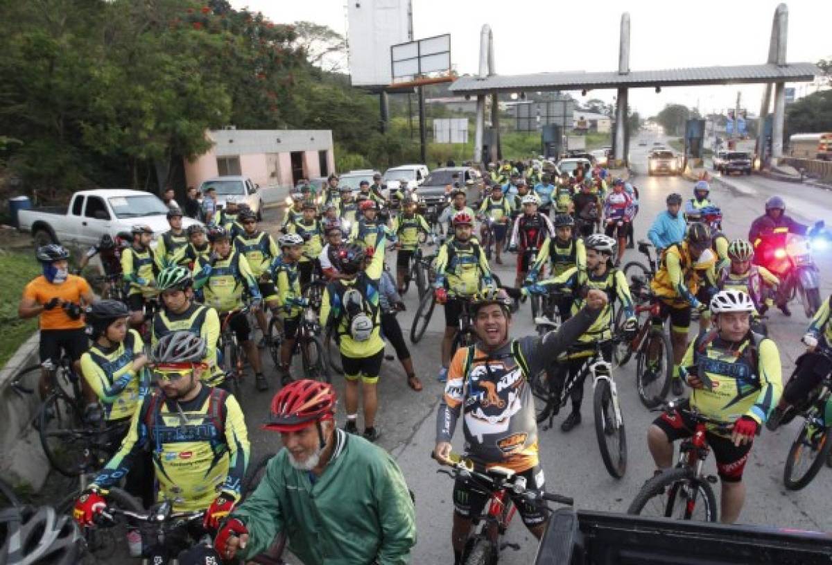 Ciclismo: Los 55 kilómetros de San Pedro Sula a Santa Bárbara