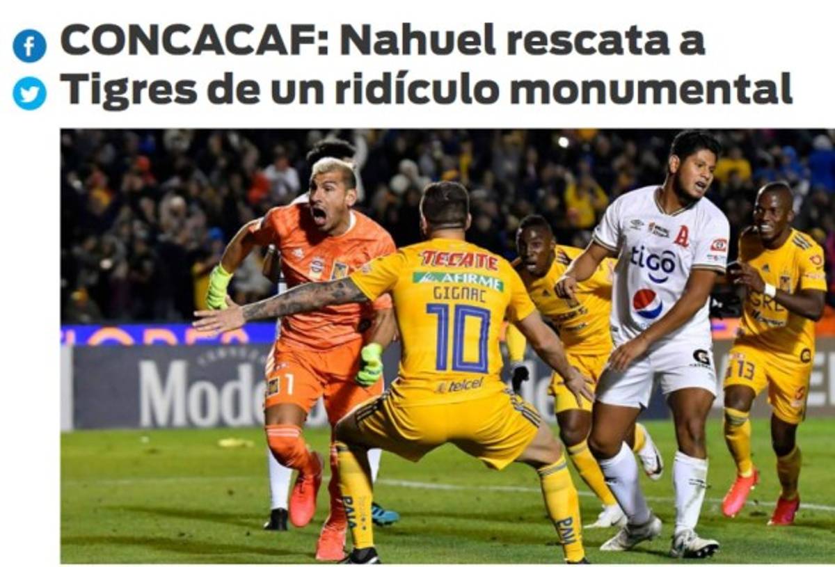 Lo que dice la prensa mexicana y mundial de los sufridos triunfos de América y Tigres en Concachampions