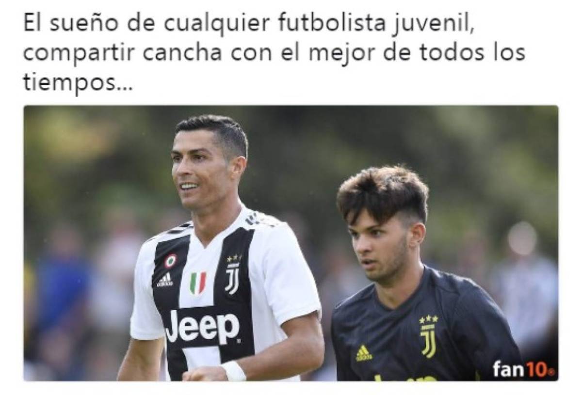 Memes: Se burlan del Real Madrid tras el debut de Cristiano Ronaldo con la Juventus