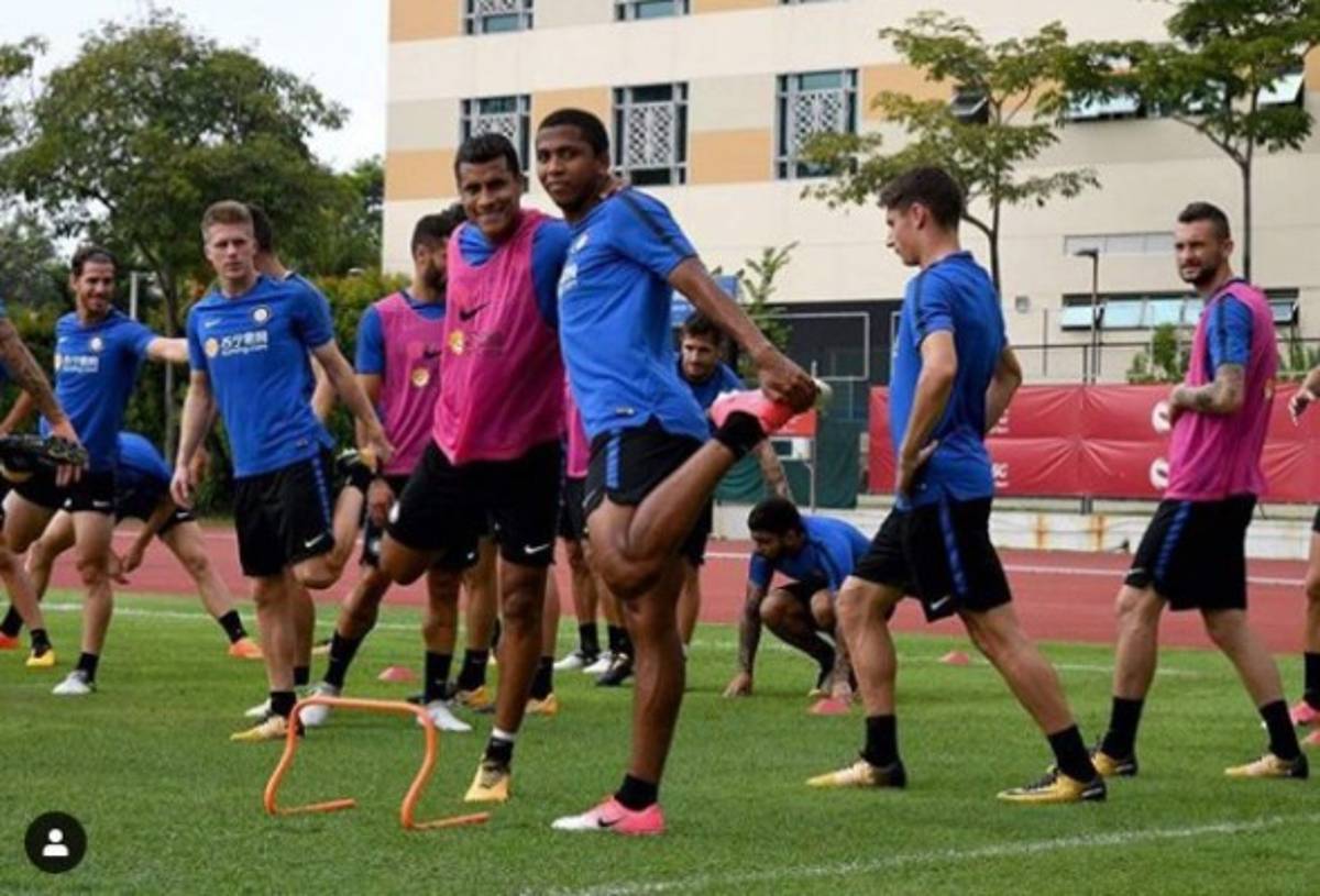 El día en que 'Choco” Lozano y Rigoberto Rivas entrenaron con Barcelona e Inter