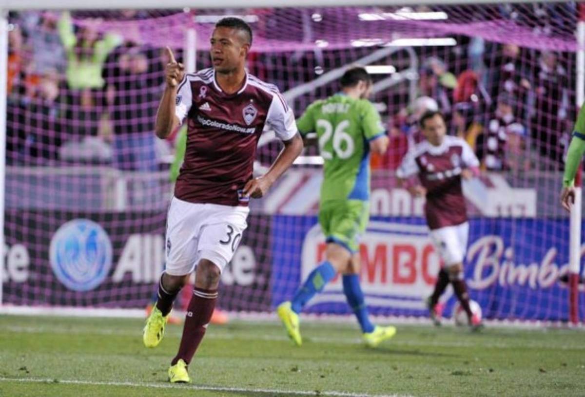 El panameño Gaby Torres, descontento en Colorado Rapids