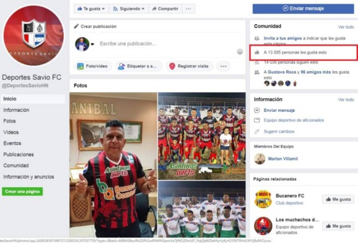 Los equipos de la Liga de Ascenso con más seguidores en su red social de Facebook