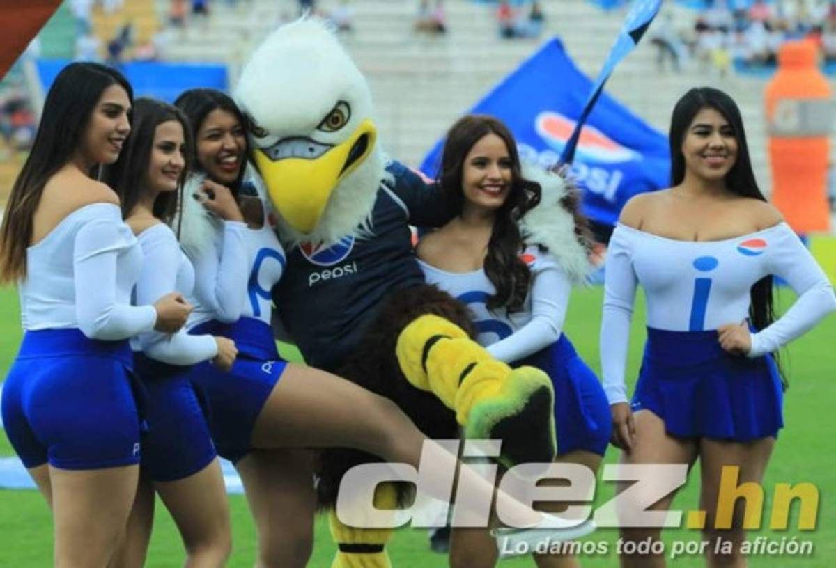 Fotos: La belleza que se hizo presente en el clásico Motagua-Olimpia