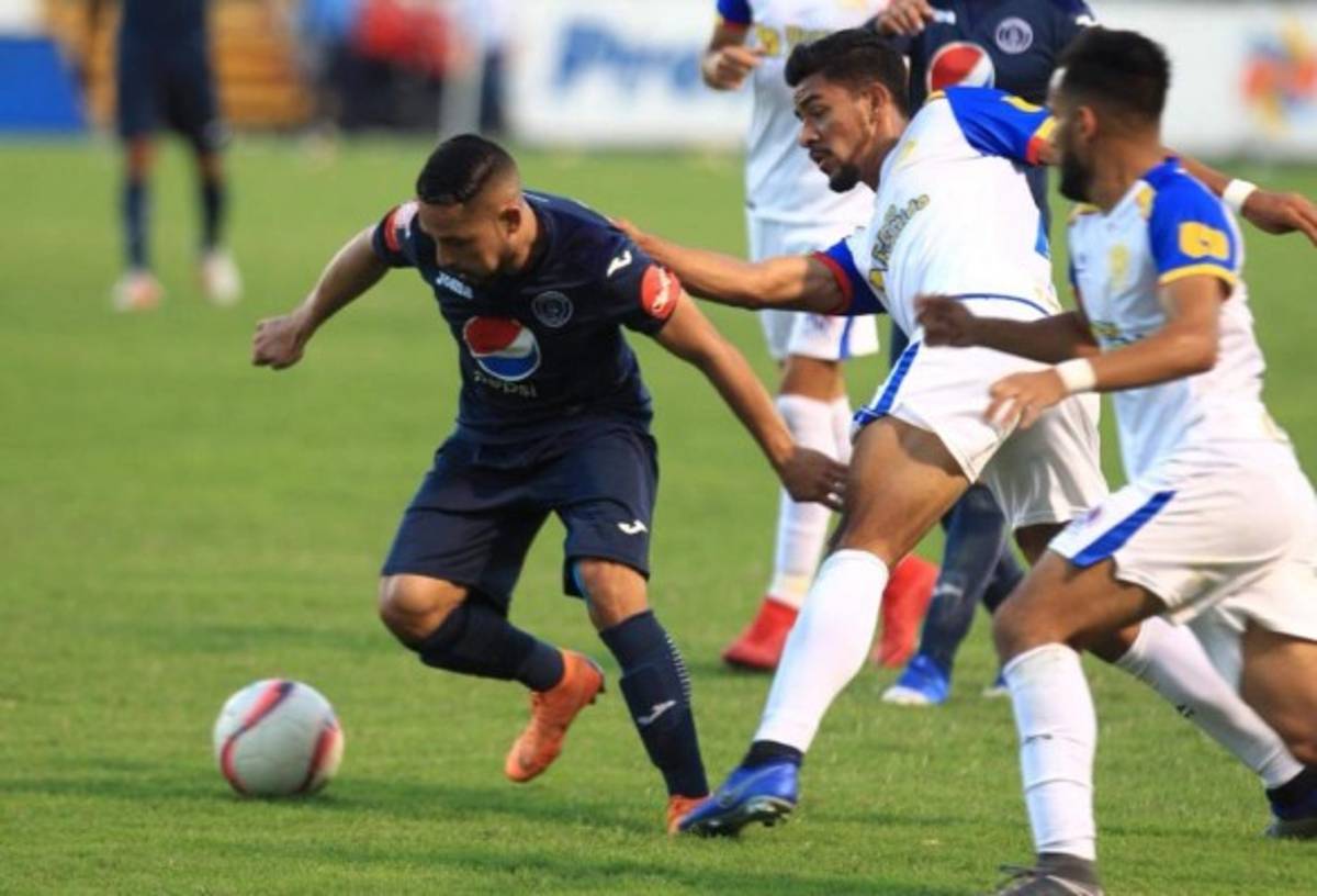 El 11 de Motagua para su partido inaugural del Apertura ante Platense