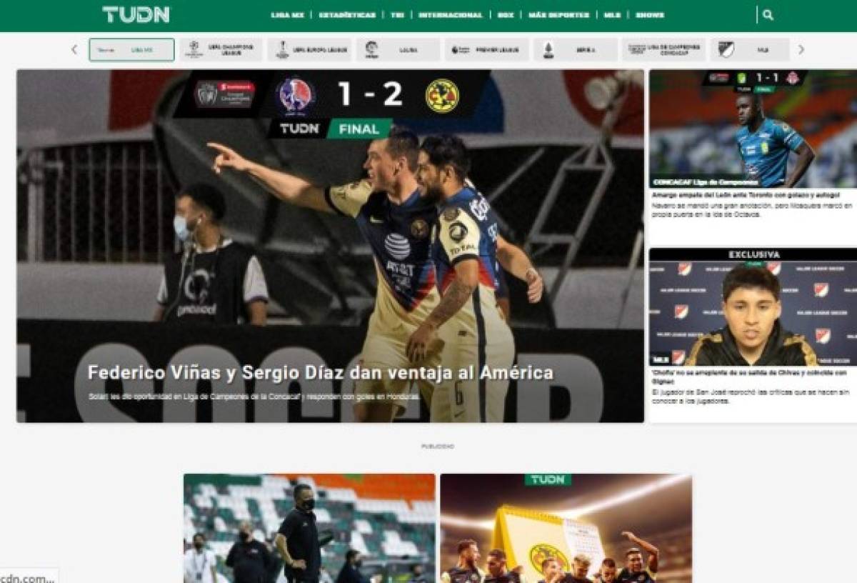 'Ganó el más grande': Lo que dice la prensa mexicana del Olimpia tras caer ante el América