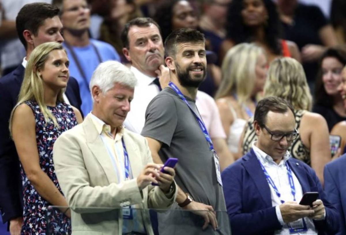 Gerard Piqué, entre las estrellas que asisten al US Open