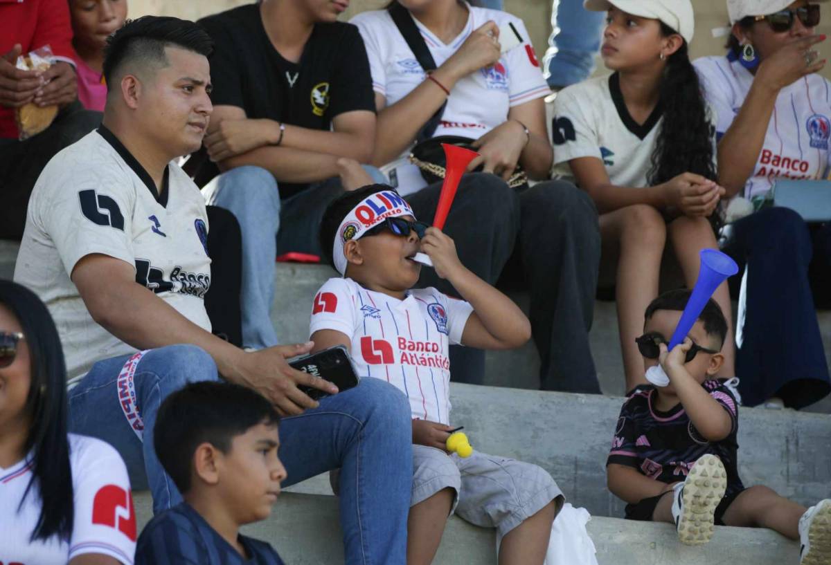 Locura por Olimpia en Danlí: nadie se quiso perder la visita del león y llegaron en familias; así respondieron los jugadores