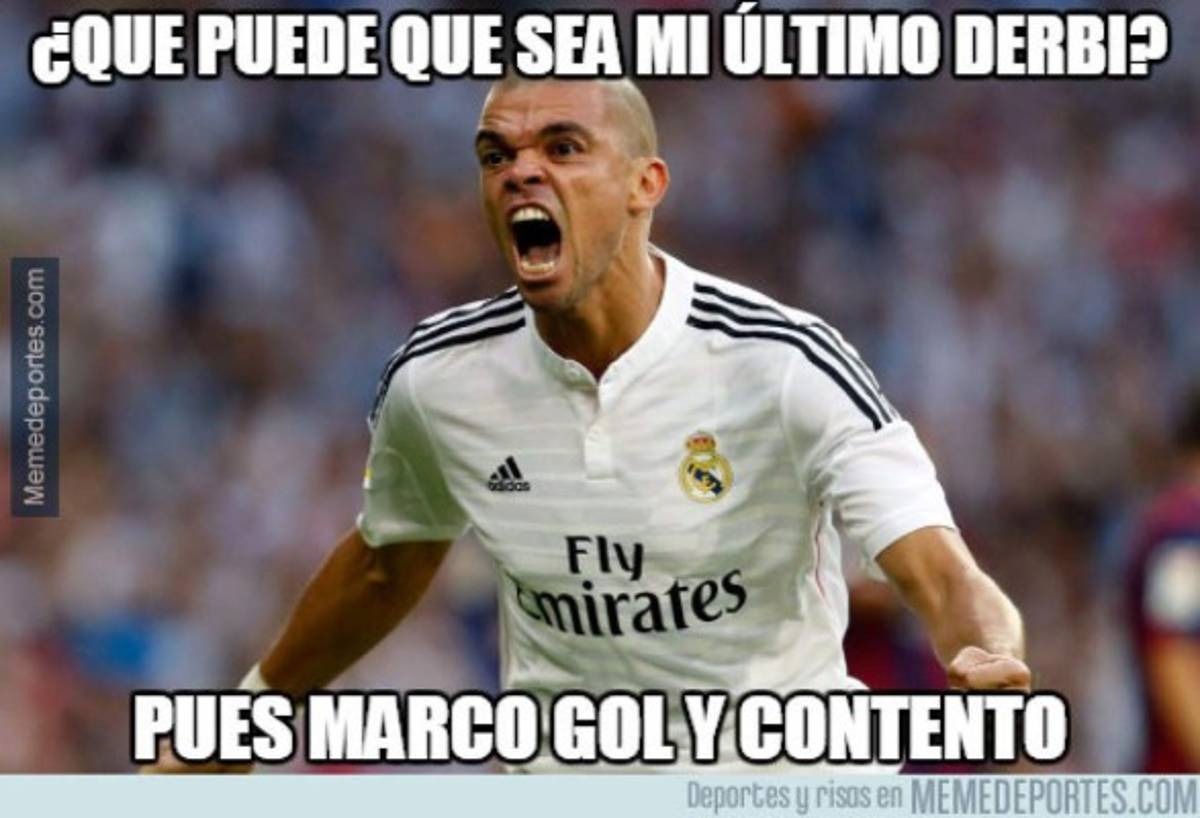 Los memes no perdonan al Madrid tras empate ante Atlético; Pepe es protagonista también