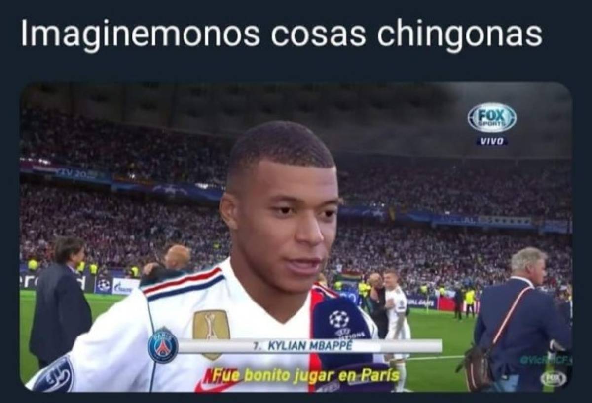 Los memes destrozan a Neymar, Mbappé y al PSG tras perder la final de la Champions League