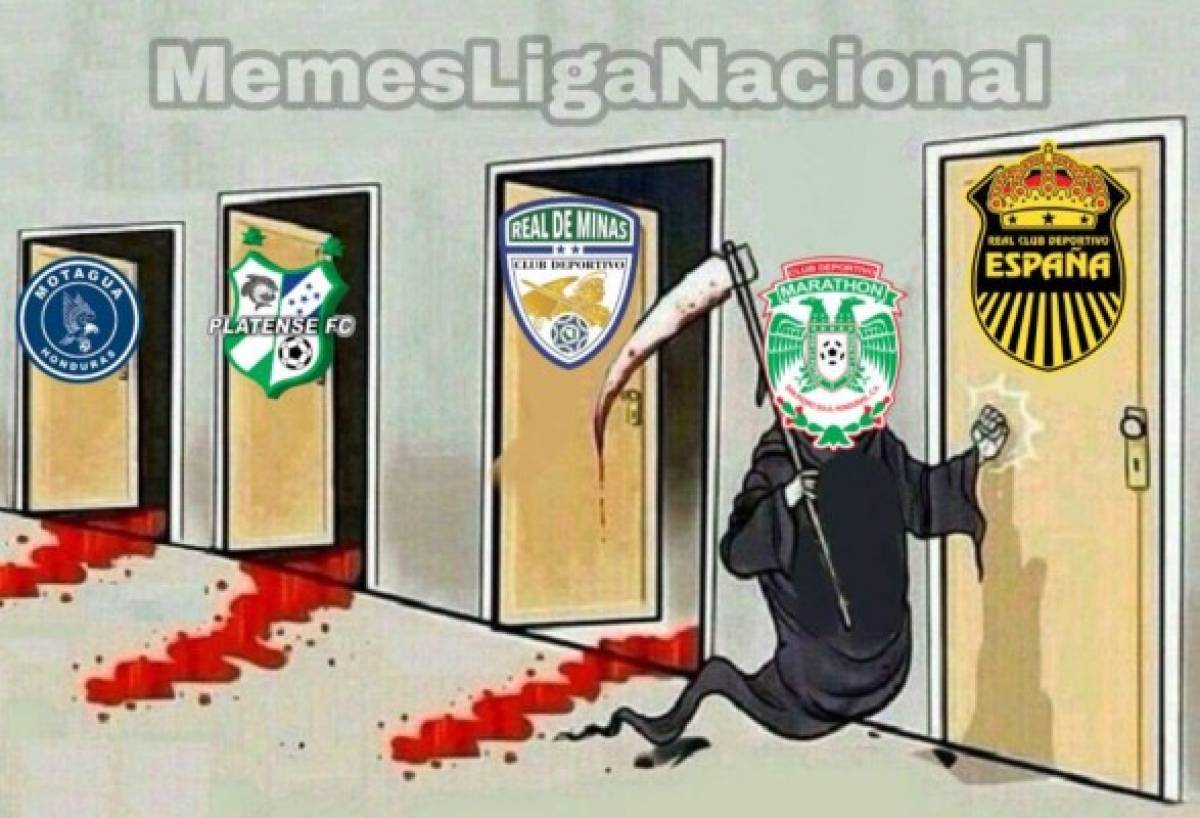 Olimpia y Marathón, protagonistas de los memes tras su lucha por el liderato de la Liga Nacional