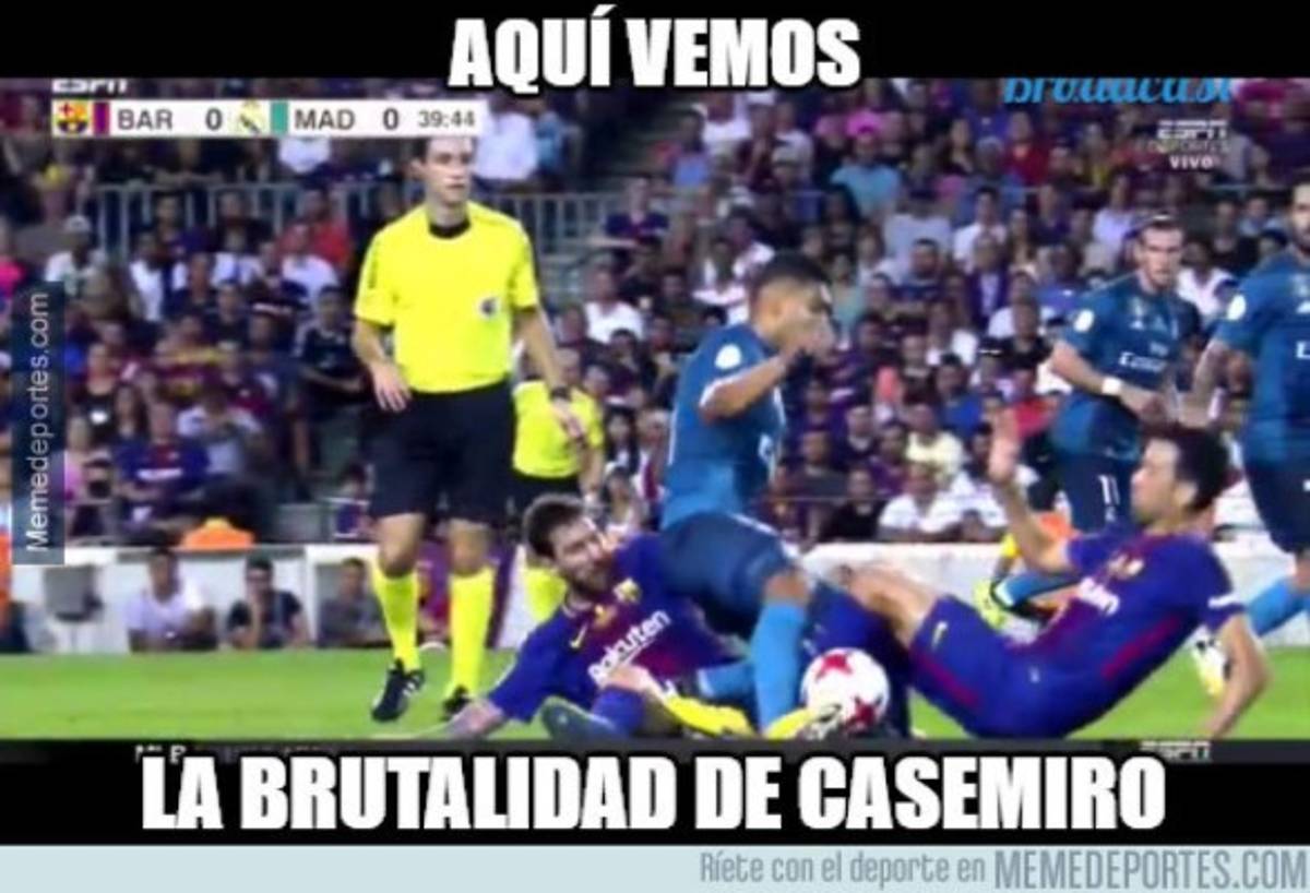 ¡La venganza madridista! Piqué es acribillado con los memes tras el Barcelona-Madrid