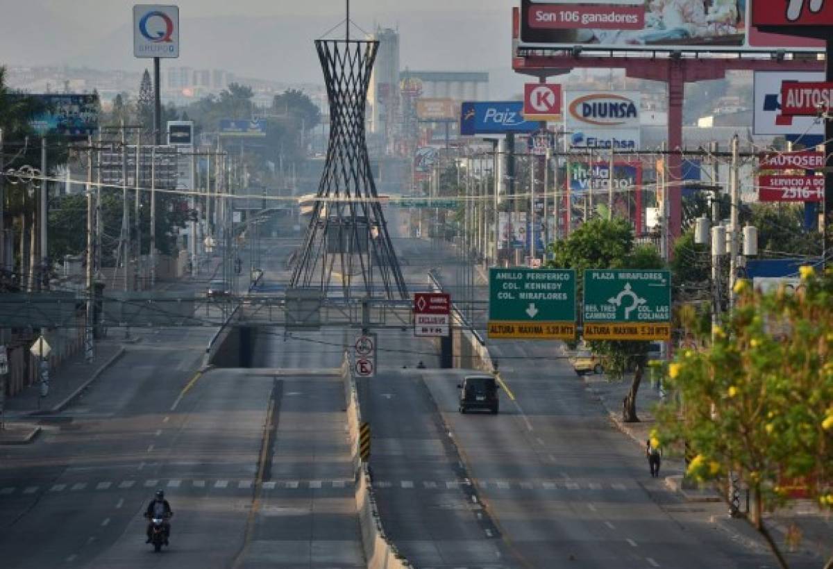 Así lució la capital de Honduras en cuarentena por coronavirus