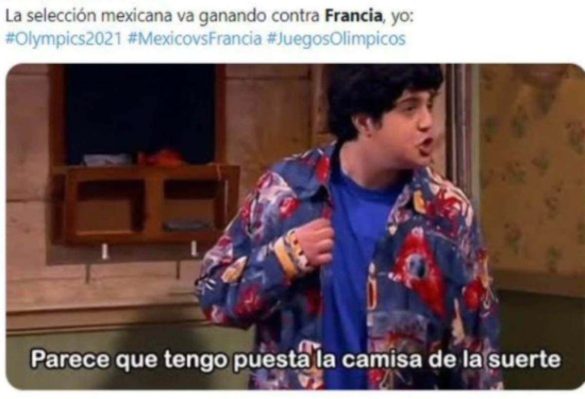 México le pasa por encima a Francia en los Juegos Olímpicos de Tokio y los memes explotan las redes