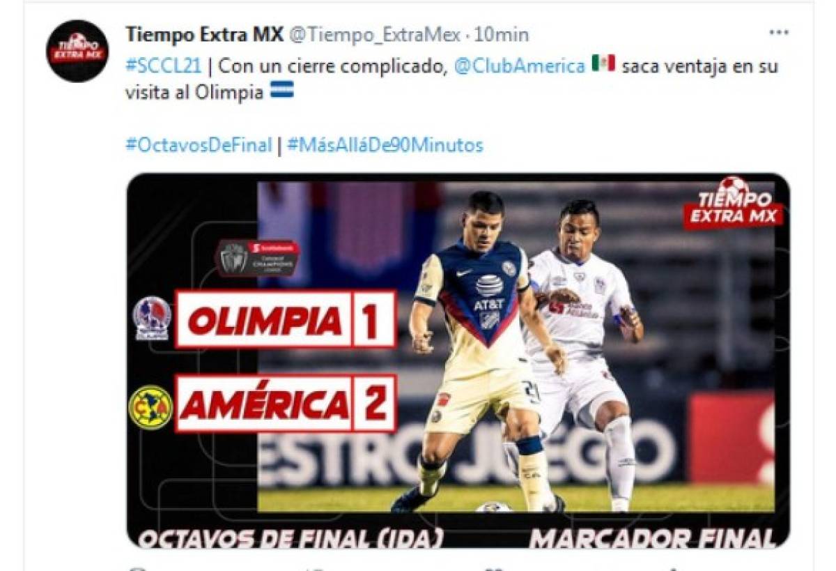 'Ganó el más grande': Lo que dice la prensa mexicana del Olimpia tras caer ante el América