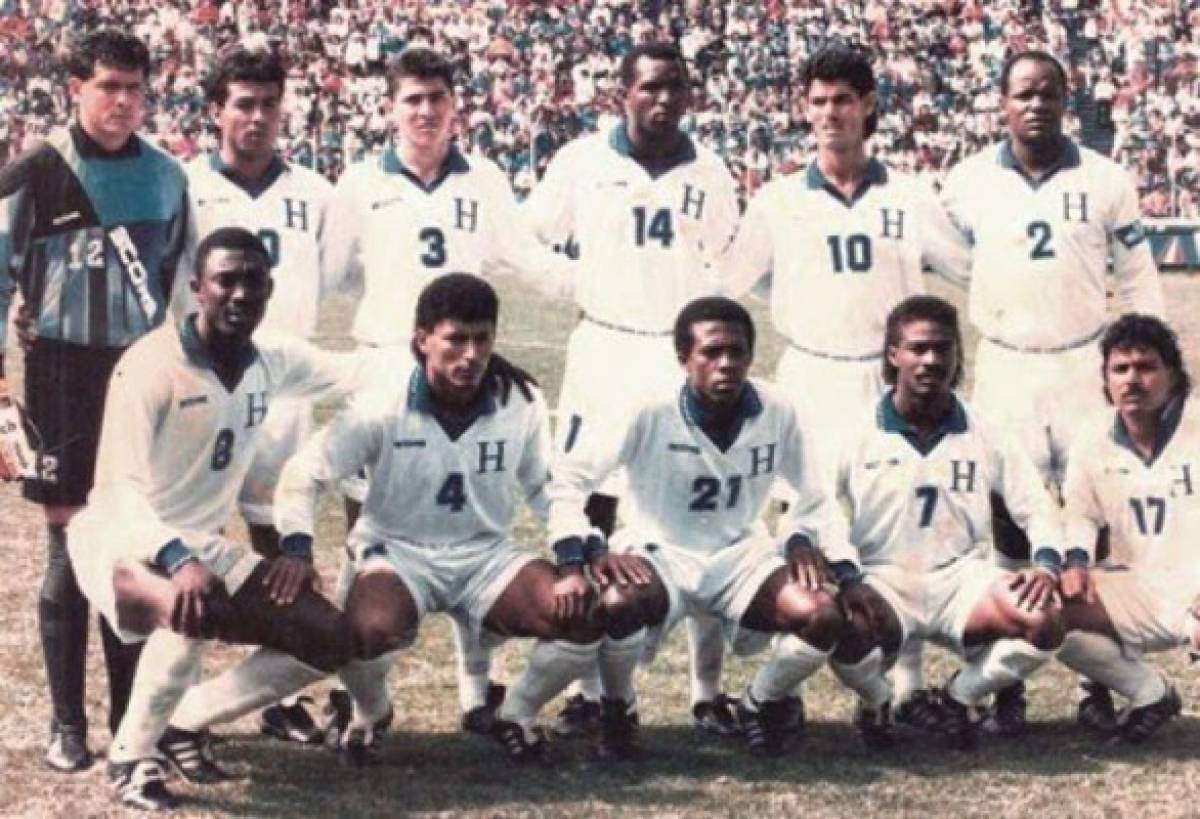 Las camisetas que ha vestido la selección de Honduras en su historia