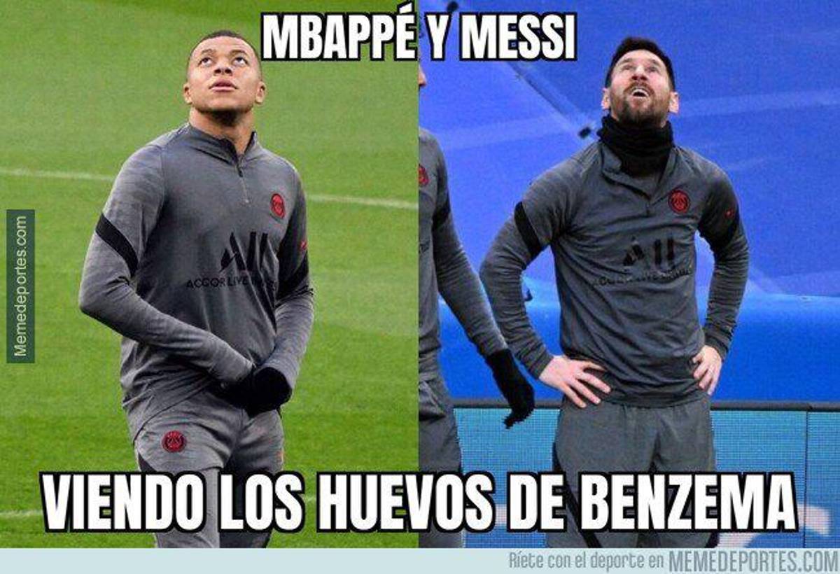 Los otros memes que dejó el Real Madrid-PSG de la Champions donde destrozan a Messi