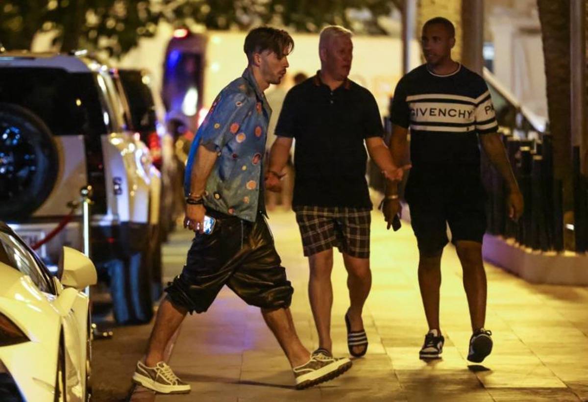 La salvaje fiesta de “Champions” del City en Ibiza: Grealish con los pantalones abajo, invitado especial y Haaland fumando