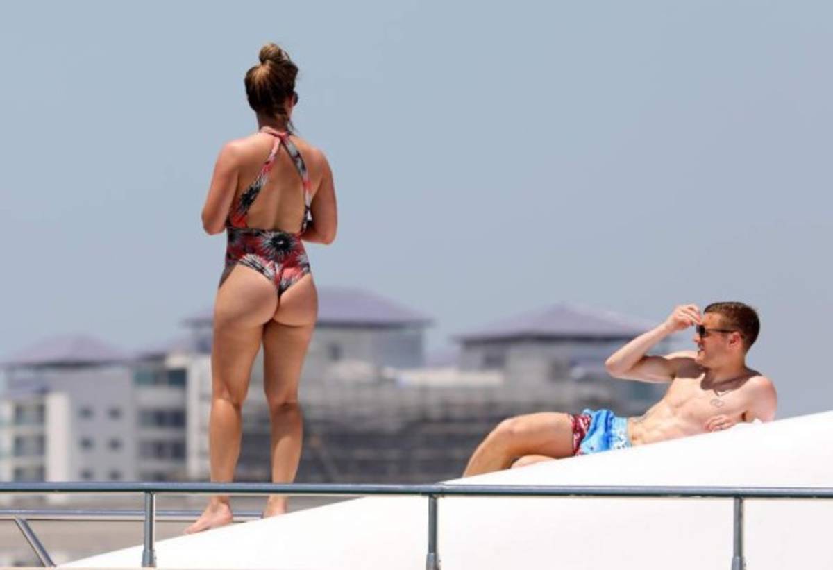 Las vacaciones de Jamie Vardy y su espectacular esposa en Dubai