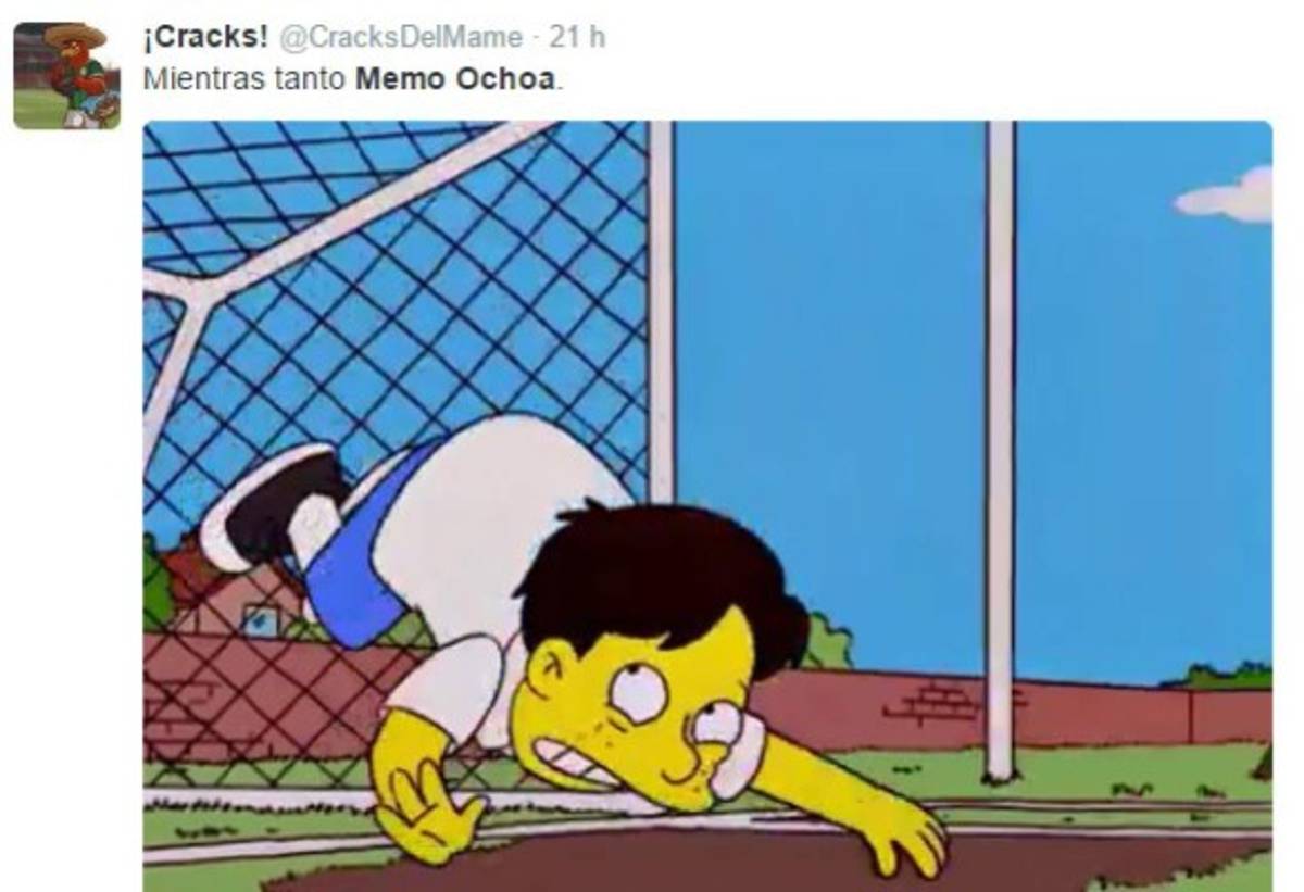 Crueles memes contra 'Memo' Ochoa por 'comerse' otros siete goles