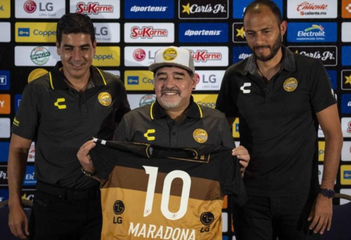 Desvelo, exigencias y reunión con un referente: Así está Maradona a un día de su debut con Dorados