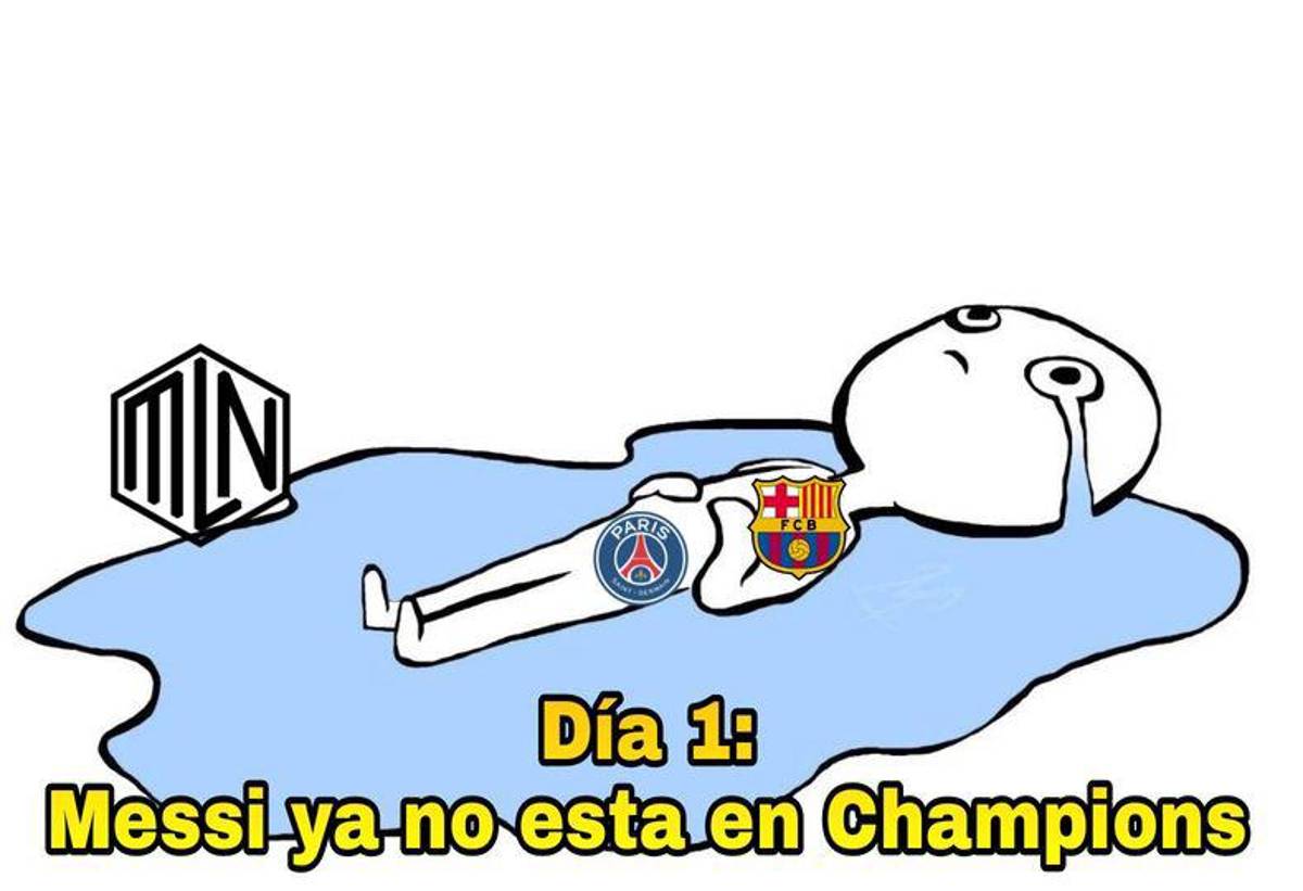 Los otros memes que dejó el Real Madrid-PSG de la Champions donde destrozan a Messi