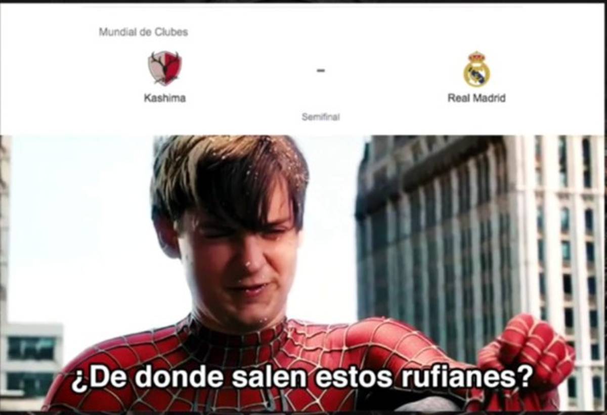 Memes: Destrozan al Real Madrid por ganarle a un débil Kashima en el Mundial de Clubes