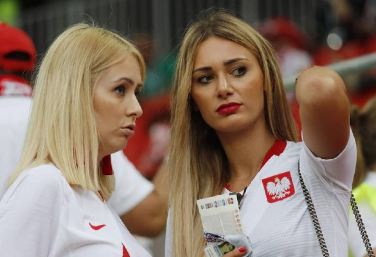 ¡BELLEZA! Las espectaculares aficionadas de Polonia en el Mundial de Rusia