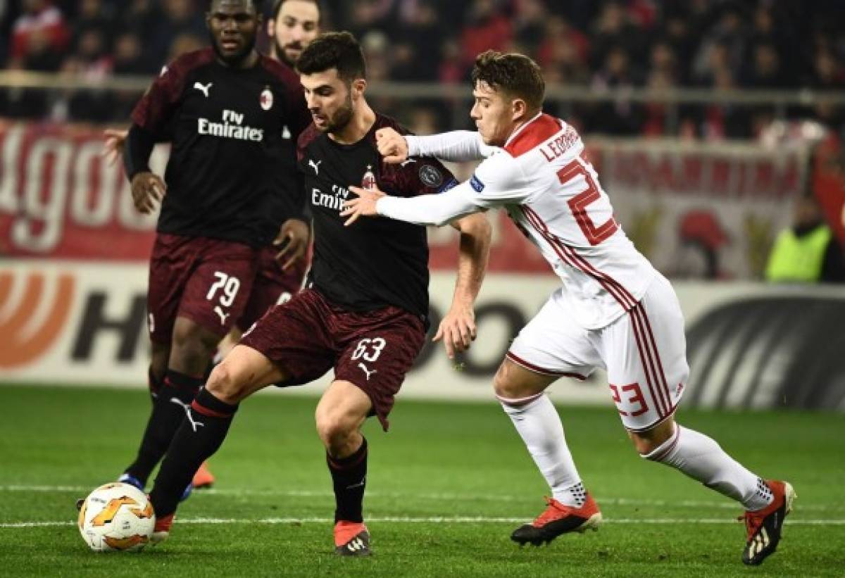 Vergonzoso: AC Milan queda eliminado de la Europa League a manos del Olympiacos