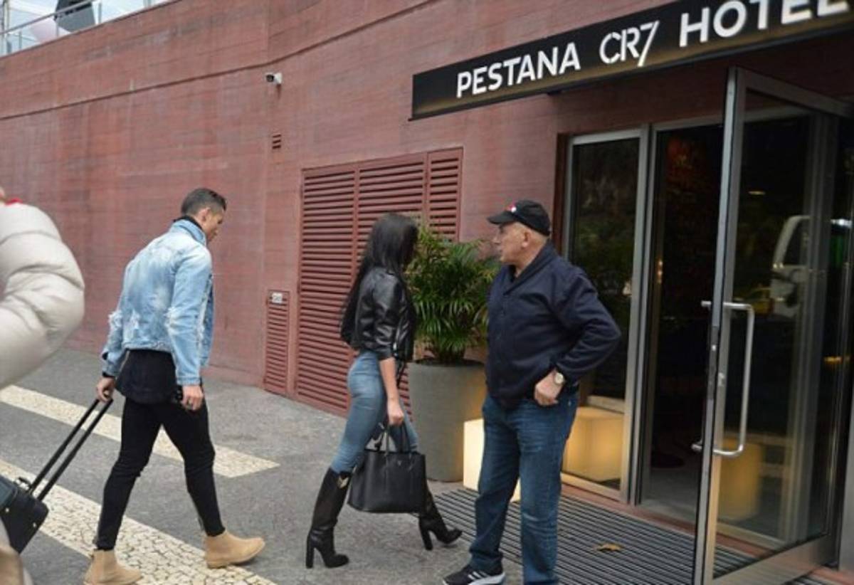 Georgina Rodríguez, la novia de Cristiano, causó furor en Portugal