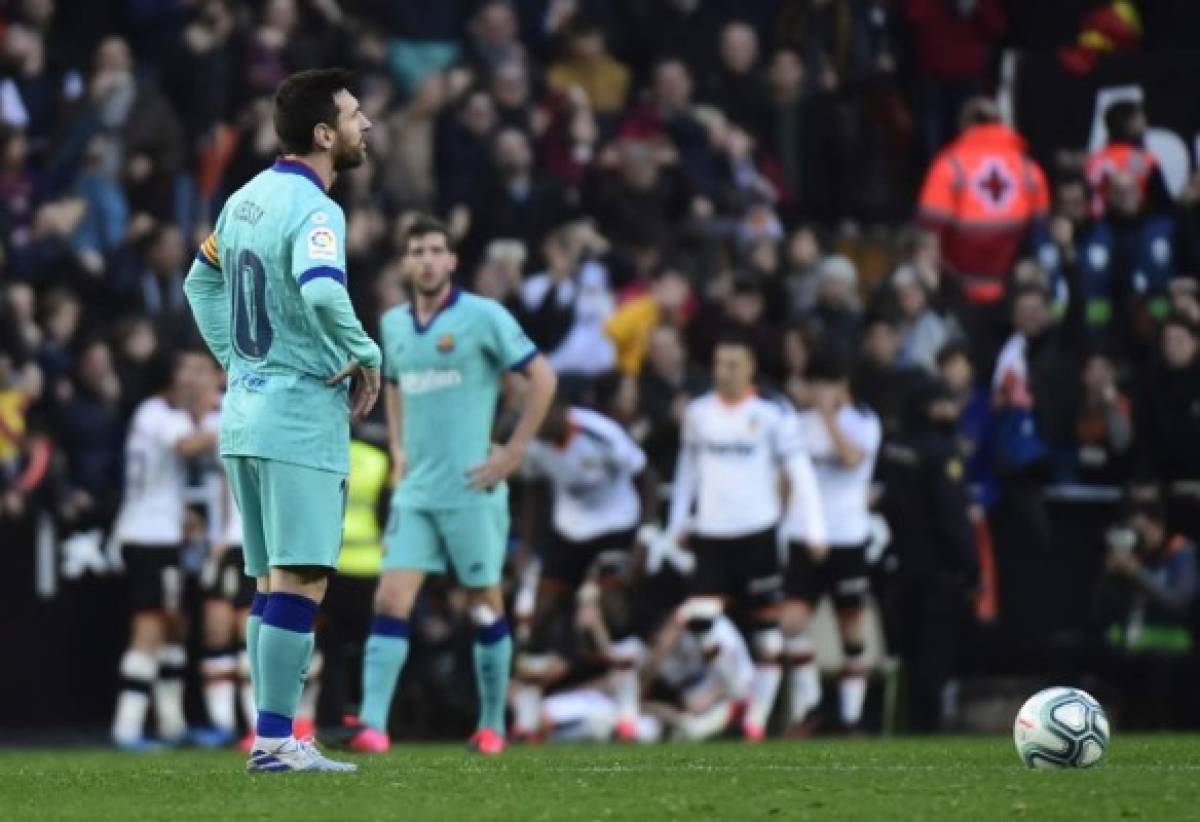 La dolorosa reacción de Messi por la dura derrota del Barcelona en LaLiga