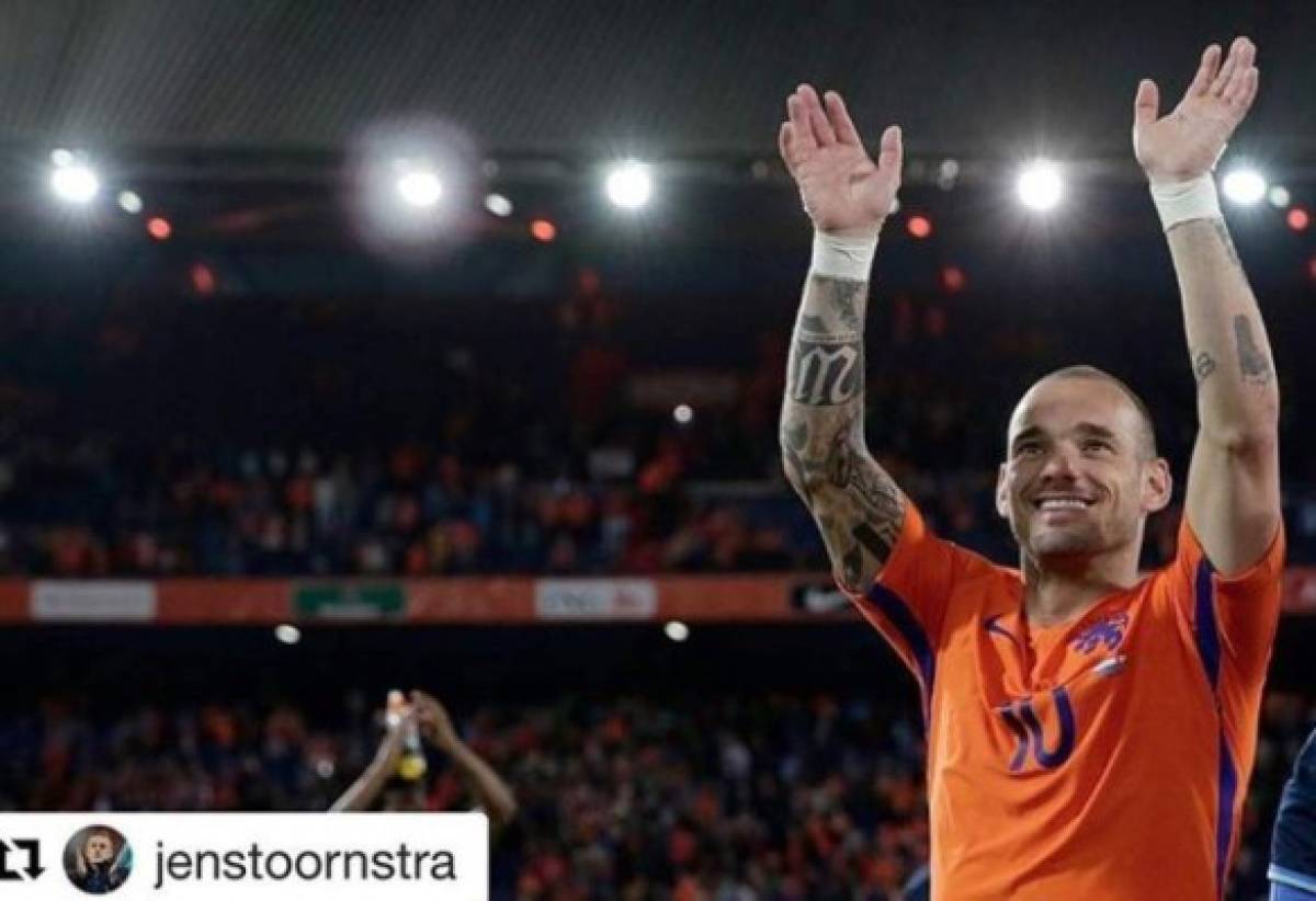 Sneijder revela su 'travesura' de fiesta con Megan Fox una noche antes de un partido de Champions