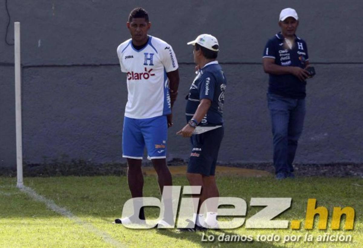 FOTOS: Carlo Costly irradia optimismo en su primer entreno con Honduras