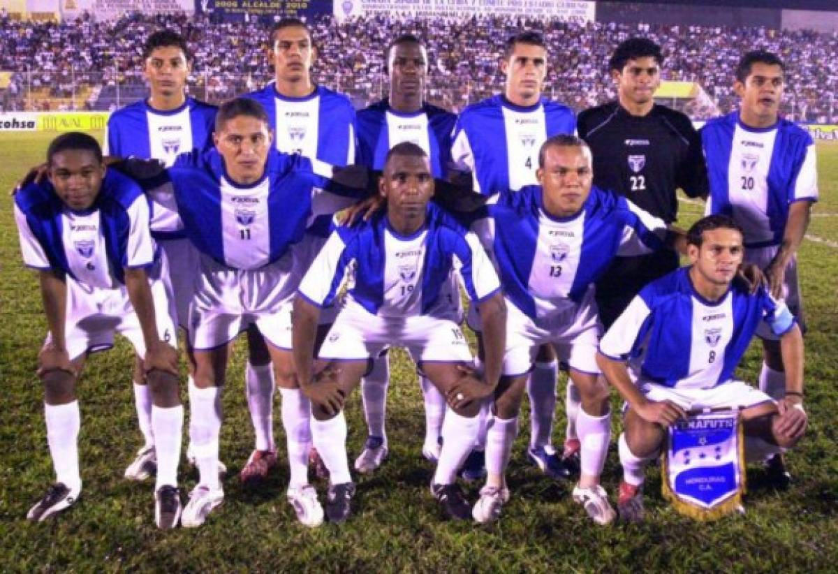 Las camisetas que ha tenido la Selección de Honduras en su historia